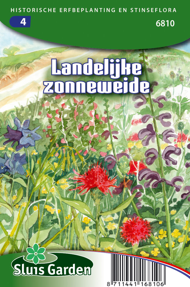 Vergeten bloemen zaden, Landelijke Zonneweide (bloemenmengsel)