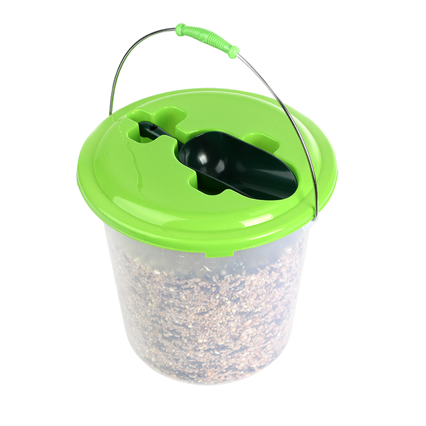 Strooivoer Vogels, Incl. Emmer met schepje (2,5 KG)