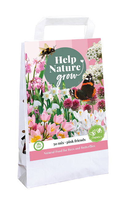 Bloembollen Mix, Roze soorten