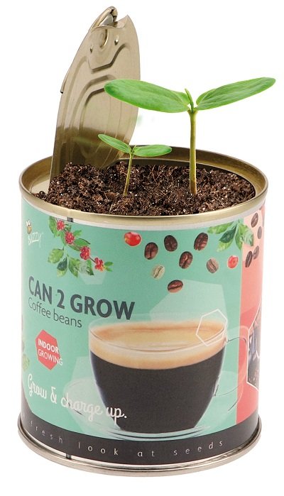 Kweekset blikjes, Koffie en Rooibos thee