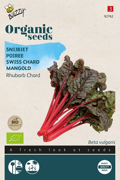 Snijbiet zaden, Rhubarb Chard | BIO