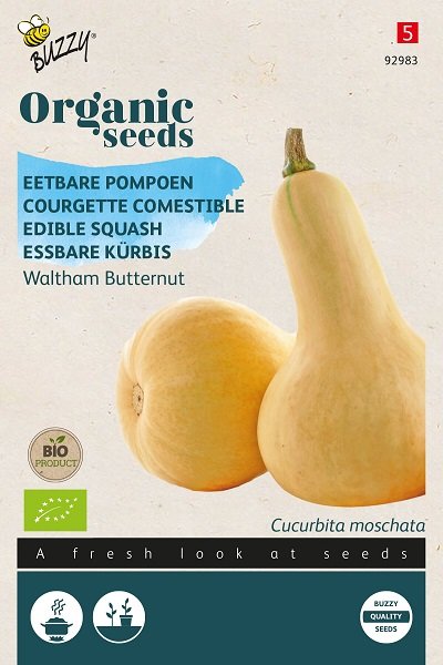 Pompoen zaden, Biologische Waltham Butternut | BIO