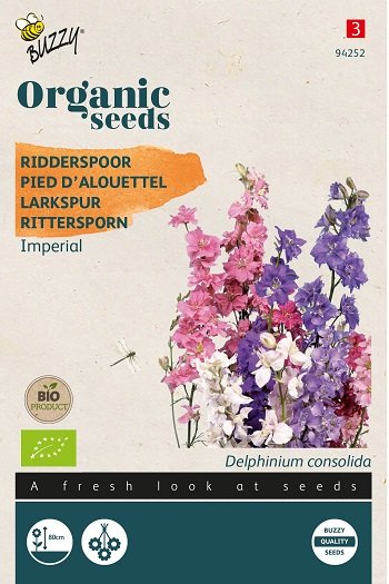 Ridderspoor zaden, Imperial Delphinium | BIO