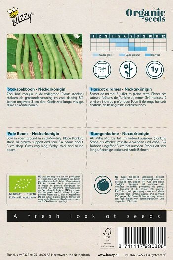 Bonen Zaden, Neckarkönigin (Stokspekboon) | BIO