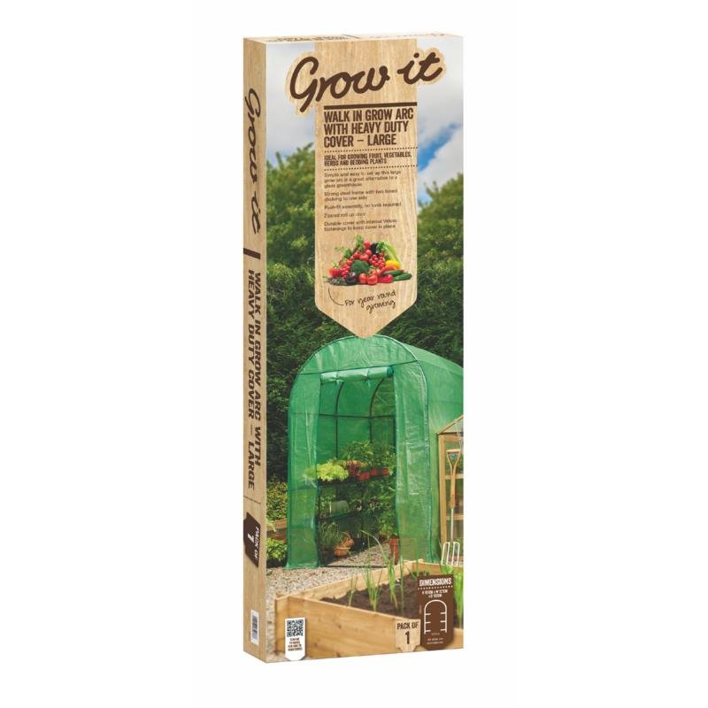 Kas, Inloop kweekkas - Grow-it (200x190x127 cm) 