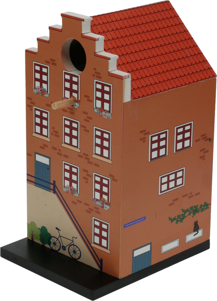 Vogelhuisje, Grachtenpand Amsterdam