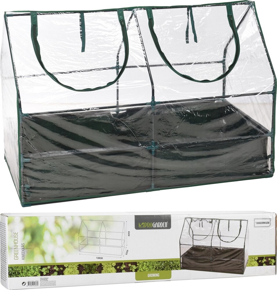 Kweekkas met bodem, lage kas (Pro Garden)