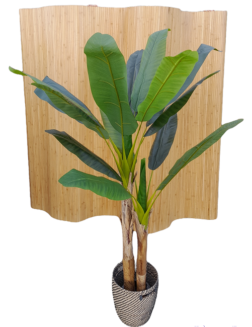 Bananenplant, Kunstplant PU (180 cm)
