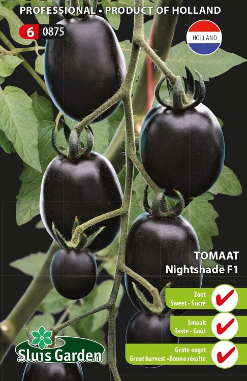 Tomaat zaden, Nightshade F1 (Tomaten)