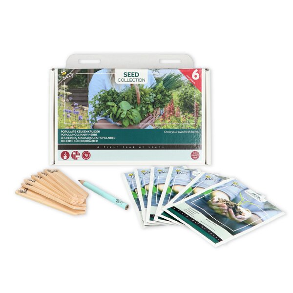 Keukenkruiden zaden, Collectie van 6