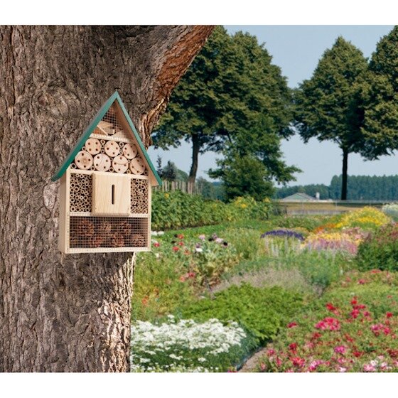 Insectenhotel, Huis