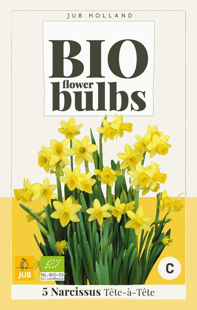 Narcis bloembollen, BIO Tête-a-tête