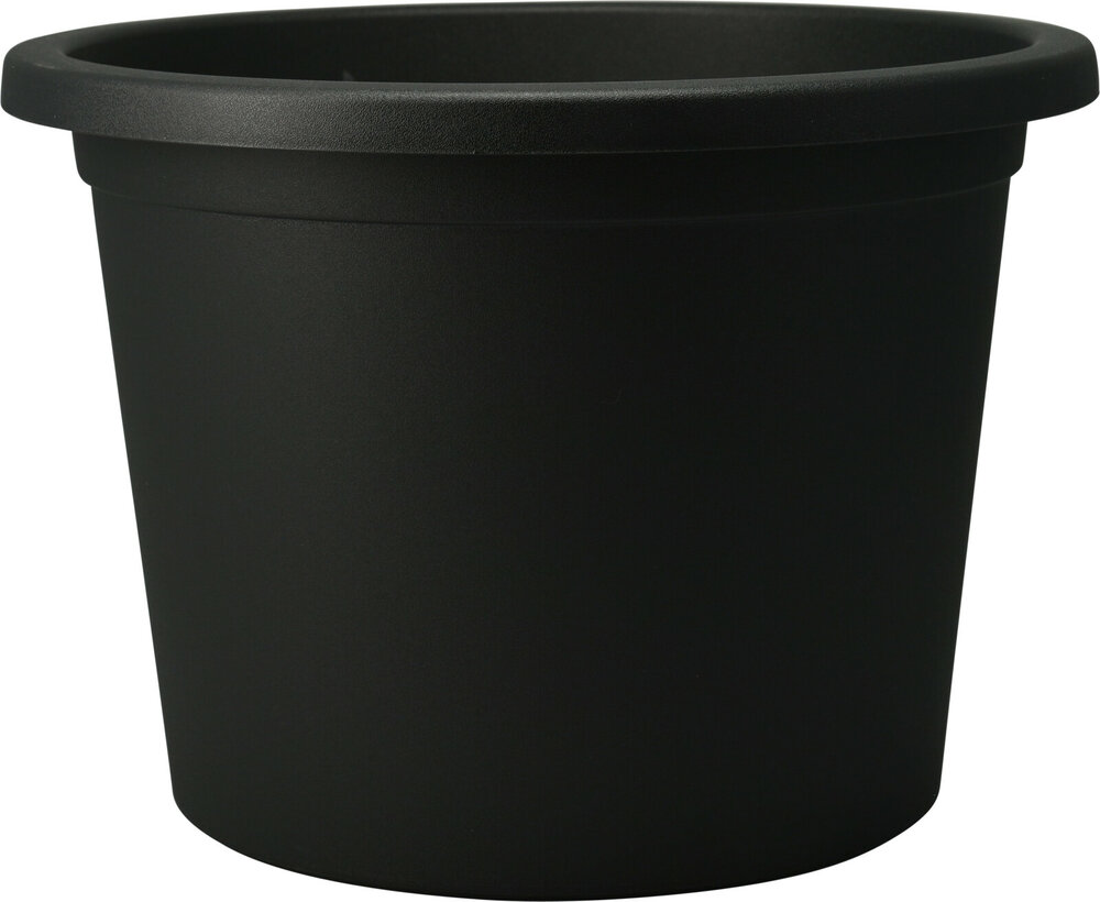 Bloempot rond, Antraciet Cylindro (20cm)