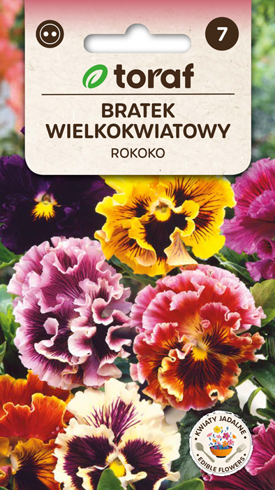 Viooltje zaden, Dubbelbloemig Rokoko (mix)