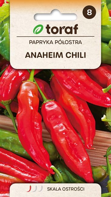 Peper zaden, Anaheim Chili