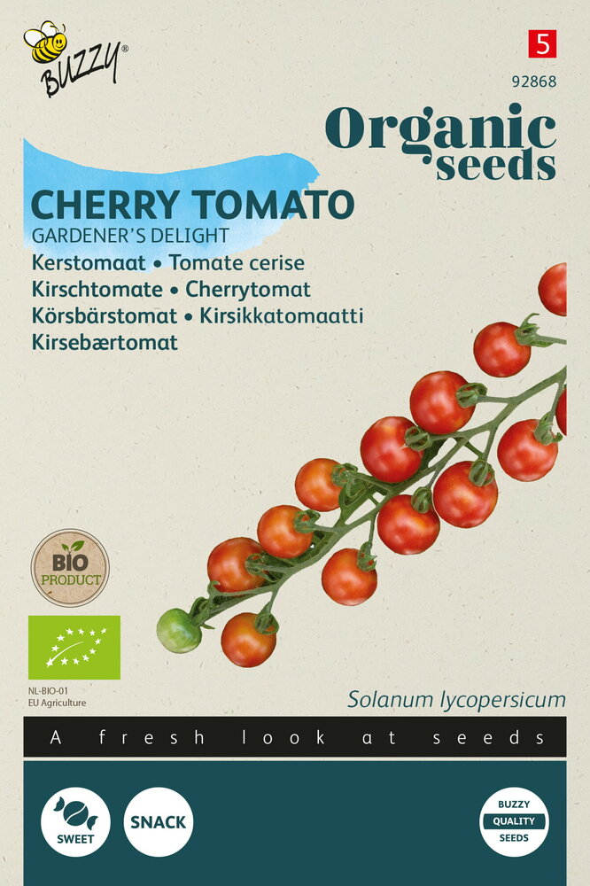 Tomaat zaden, Gardener's Delight | BIO
