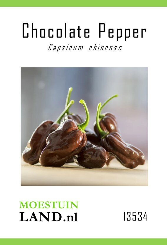 Peper zaden, Habanero Chocolate