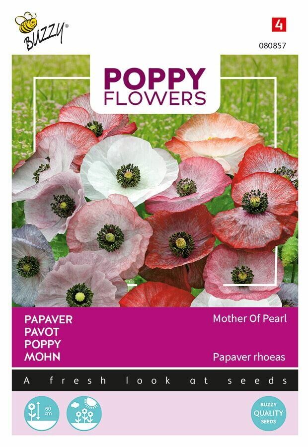 Papaver zaden, Mother of Pearl