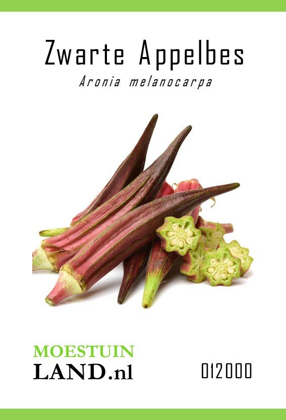 Okra zaden, 'Red Burgundy'