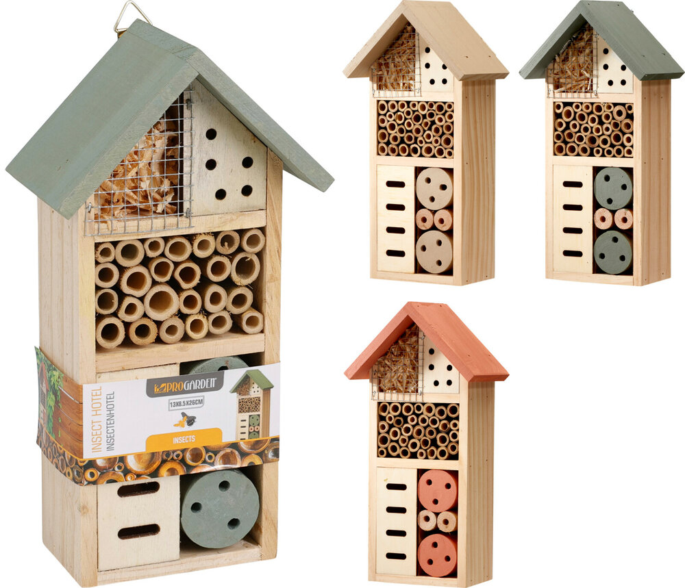Insectenhotel, Diverse kleurtjes