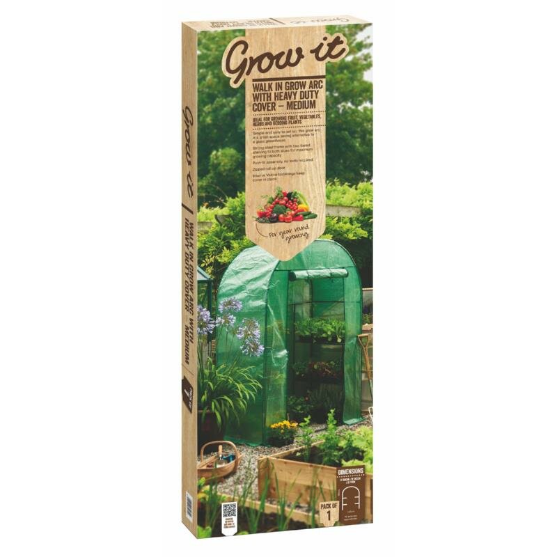 Kas, Inloop kweekkas - Grow-it (190x143x73 cm) 