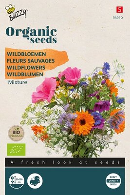 Bloemenmengsel Zaden, Wildbloemen (BIO)
