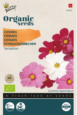 Cosmos Zaden, Biologische Sensation mix | BIO